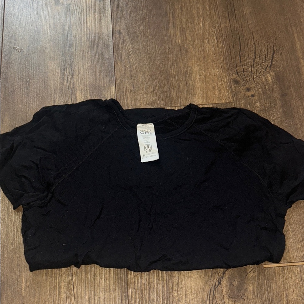 Athleta girl Black Tee